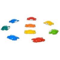 9pc Crab Stepping Stones for Kids - Anti-Slip, Stackable, Outdoor Play, Ages 3+