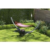 3.25m Solid Pine Wooden Hammock Stand - Universal Fit, Weather-Resistant, Modern Grey Finish