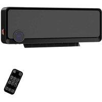 Wall Mounted Electric Heater - 2000W with Digital Thermostat, Timer & Remote Control