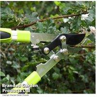 Telescopic Bypass Lopper Tool - Heavy-Duty Garden Pruner with Long Reach & Clean-Cut Bypass Blades