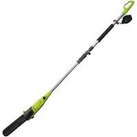 Corded Pole Chainsaw - 10-Inch Bar, Lightweight, Long Reach, Electric Pruner