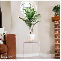 Artificial Palm Tree Houseplant - Evergreen Faux 90cm Indoor/Outdoor