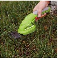 Cordless Garden Trimming Shears with Ergonomic Handle - 3.6V Lithium-Ion, Precision-Ground Blades