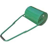 30cm Heavy Duty Metal Garden Lawn Roller - Weather-Resistant Outdoor Decor