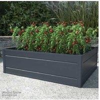 Plastic Raised Garden Bed Planter - Ideal for Flowers, Veg & Herbs