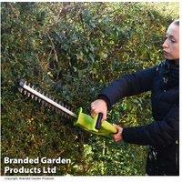 Garden Gear 12V Cordless Hedge Trimmer - Lightweight, Ergonomic, Quick-Charge