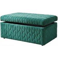 Rectangle Upholstered Storage Ottoman Vanity Stool