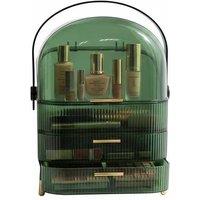 Luxury Make Up Storage Organiser - Chic, Compact & Gold-Accented Design