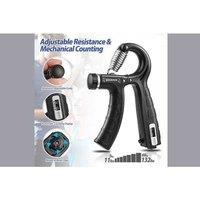 Adjustable Hand Grip Strengthener Set with Counter - 7pcs, 5-60kg Resistance, Multi-Tool Forearm Trainer