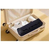 Unisex Black Heat-Resistant Travel Bag for Hot Hair Tools - Neoprene, Magnetic Closure, Portable Organiser