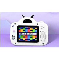 Cartoon- 1080P Kids Digital Camera with Dual Lens, 20MP Sensor & 32GB Card
