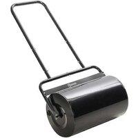 38L Heavy-Duty Fillable Steel Lawn Roller with Ergonomic Handle