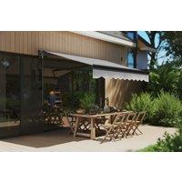 2.5x2m Aluminium Electric Patio Awning - Remote Control, UV30+ Shade