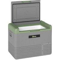 40L Portable Outdoor Fridge - Modern Garden & Patio Accessory, Light Green/Grey