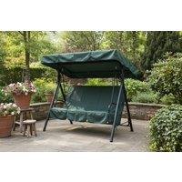 600D Oxford Waterproof Swing Chair Cover - Heavy-Duty Outdoor Furniture Protector, Green