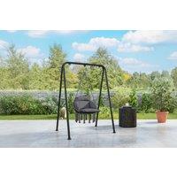 Boho Cotton Rope Hanging Chair with Cushion - Indoor/Outdoor Garden Swing, 120kg Capacity