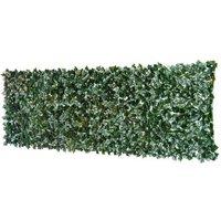 Artificial Leaf Screen Panel for Garden Privacy - Dark Green UV-Stabilized PE