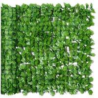 Artificial Ivy Foliage Wall Panel - UV-Resistant Green Privacy Screen