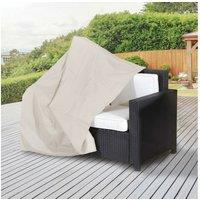 2-Seater Waterproof Outdoor Furniture Cover - Heavy-Duty 600D Oxford PVC, Weather-Resistant, Secure Fit