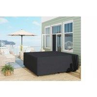 225x210x70cm Waterproof Oxford Rattan Furniture Cover - Heavy-Duty Outdoor Protection