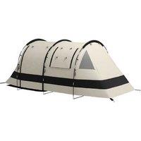 4-5 Person Blackout Family Camping Tent - Waterproof, Portable, Khaki