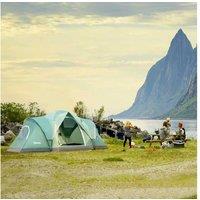 5-6 Person Dome Camping Tent - UV Protected, 3000mm Waterproof, Lightweight Family Shelter