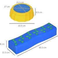 5pcs Colourful Kids Balance Beam Set - Outdoor Play Pathway Garden Accessory