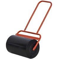 38L Heavy-Duty Steel Lawn Roller - Push/Tow, Water or Sand Fillable, 62kg Max Weight