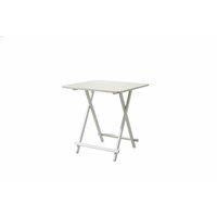Modern White Folding & Portable Wooden Dining Table - 70cm x 70cm