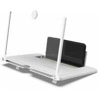 Unisex Black HD Acrylic Cell Phone Screen Magnifier - Portable Video Amplifier Accessory