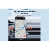 Adjustable ABS Dashboard Phone Holder - Universal Car Mount, Secure Grip, Wide Compatibility
