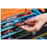 Carrier Truck Transport Car Toy Set - Ages 4+, Educational, Imaginative Play, 6 Alloy Cars Included