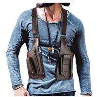 Unisex Black Nylon Outdoor Crossbody Shoulder Bag - Lightweight, Multi-Pocket, Adjustable Strap, Water-Repellent