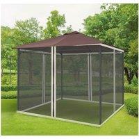 Universal Gazebo Netting Replacement - Weather-Resistant Mesh, 10x10ft, Easy-Fit Polyester Panels