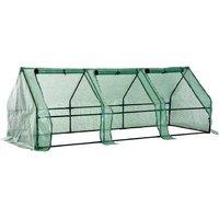 Steel Frame Polytunnel Greenhouse, XS Size - Portable Garden Storage & Plant Protection