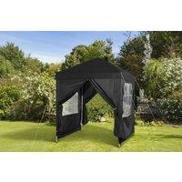 Outsunny Pop Up Gazebo Canopy - Weather-Resistant Steel Frame, 2 x 2m, Removable Walls, Portable Outdoor Shelter