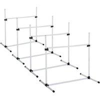 Dog Agility Training Set - Portable, Adjustable Jumps for Active Pets