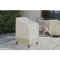 Waterproof Oxford Wicker Chair Cover - Heavy Duty, Weather-Resistant, 70x90x115cm Patio Protector