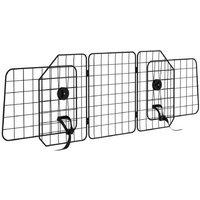 Adjustable Dog Car Guard Barrier - Foldable, Universal Fit, Travel Safety for All Breeds
