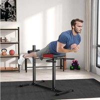 Adjustable Steel Roman Chair - Home Gym Back Extension Bench, Heavy-Duty, 120kg Capacity
