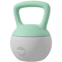 Soft Kettlebell 10kg - Non-Slip Handle, Metal Sand Fill, Home Gym Strength Training