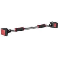 Adjustable Steel Doorway Chin Up Bar - No Screws, Heavy-Duty, 200kg Capacity, Compact Home Gym Equipment (75-92cm)