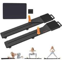 Multifunction Push Up Board Set with Dual Glide Rails - Heavy-Duty PP, Adjustable, Compact Home Gym Equipment (Max 120kg)