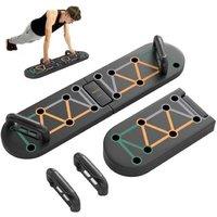 Foldable 11-in-1 Push Up Board - Non-Slip, Heavy-Duty ABS, Multi-Gym Station, 300kg Capacity