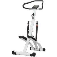 Foldable Stepper Machine - 12-Level Adjustable Resistance, LCD Display, Compact Home Gym Equipment
