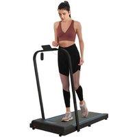 2.5HP Folding Walking Pad Treadmill - Compact Steel Frame, Dual-Mode, 120kg Capacity