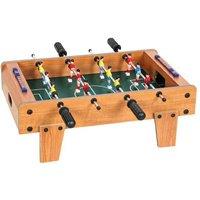 Tabletop Foosball Game for Kids & Families - 20" Mini Football Table, Wood Look, Ages 6+, Multi-Player Fun