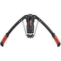 Adjustable Steel Frame Twister Arm Exerciser - 22-440lbs Chest Expander, Heavy-Duty Hydraulic Resistance