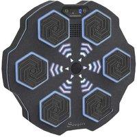 Smart Music Boxing Machine - 9-Speed Wall-Mount, LED Display, High-Density PU Foam