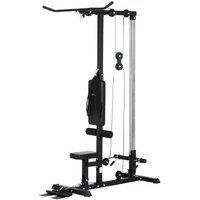 Power Tower Multi-Gym Station - Adjustable Resistance, Steel Frame, 50kg Max Load, Home Fitness
